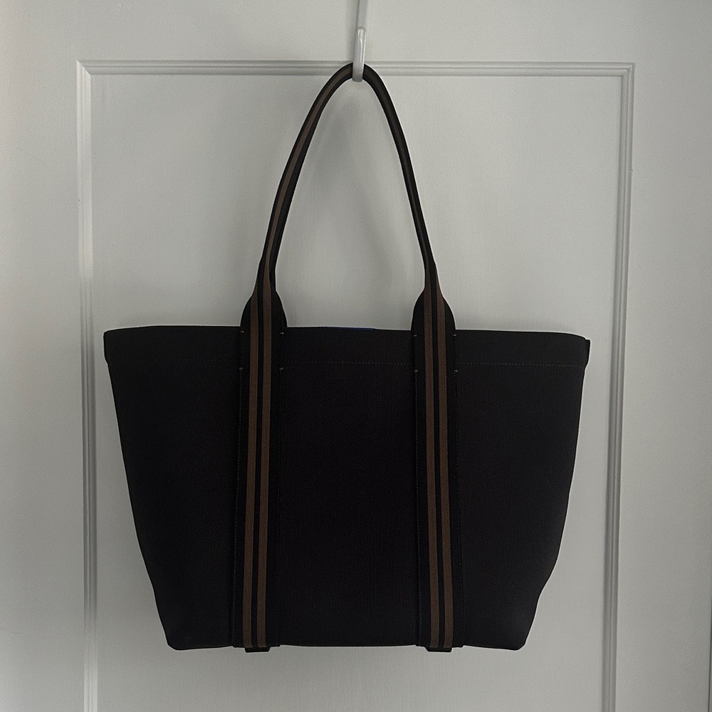 Rothy's Black Zipper Tote Bag